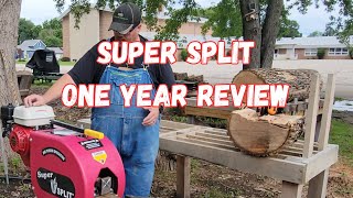 One year review of the Super Split kinetic log splitter.  What are the pros and cons?