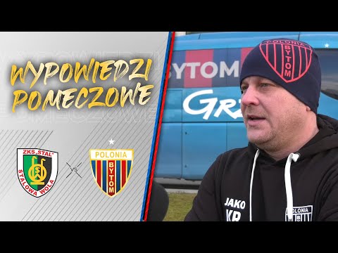 Wywiady: Trener Kamil Rakoczy oraz Krzysztof Hałgas po meczu ze Stalą Stalowa Wola (1:3)
