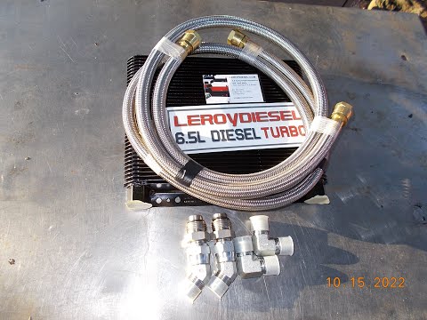 6.5 diesel oil cooler hose kits 1992-2002