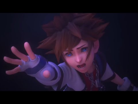 KINGDOM HEARTS 3 - Face My Fears (JVNA Remix) | Music Video Visuals