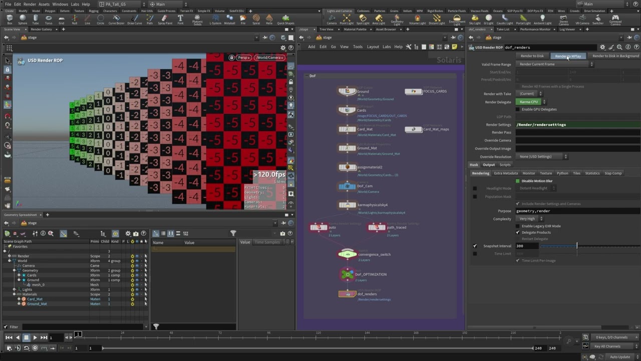 Refining Karma Renders 20 | Optimization - DoF