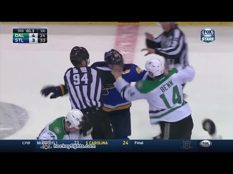 Jamie Benn vs David Backes