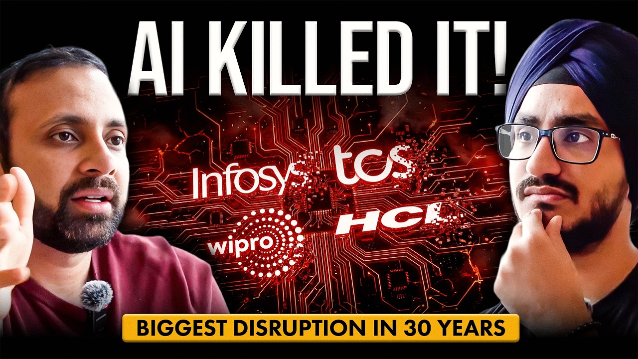 Will AI kill the Indian IT Sector or Deep Value Opportunity? ( TCS & Infosys crashed )