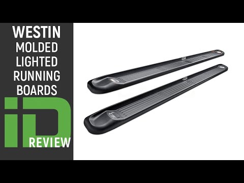 Westin Molded Lighted Running Boards
