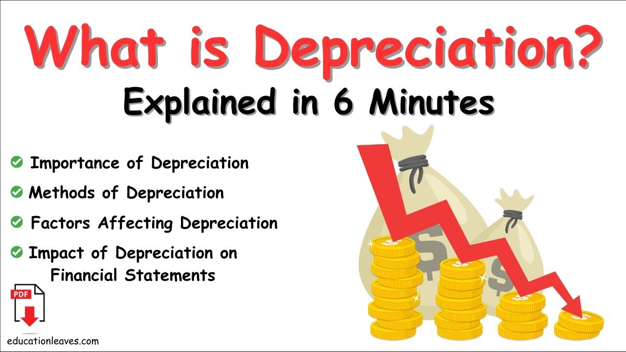 What is Depreciation? | Methods, Importance, Factors #depreciation