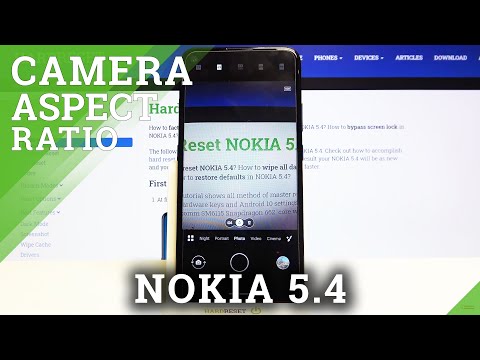 Nokia 5.4 - How to Change Camera Aspect Ratio