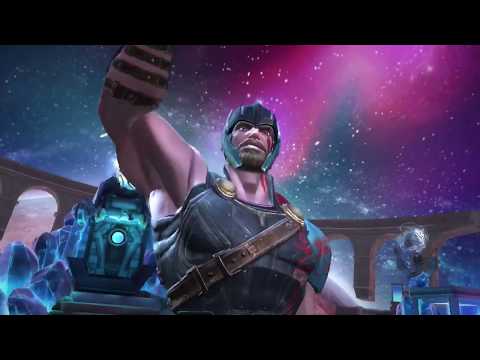 Maxed out Thor (Ragnarok) Vs. Red Hulk in Labyrinth of Legends! - Marvel Contest of Champions