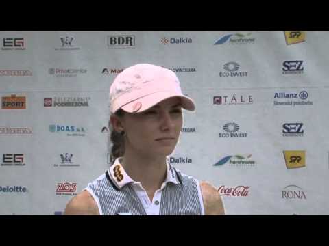 LET 2012 - Ladies Slovak Open - Klára Spilková intw 09062012