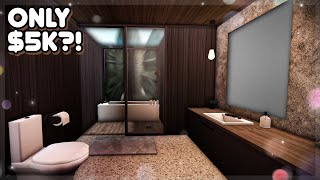 Building the CHEAPEST LUXURIOUS BATHROOM in Bloxburg