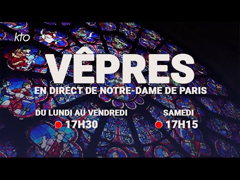 Vêpres du 27 janvier 2026 à Notre-Dame de Paris