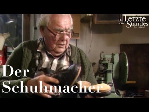 The last of his kind: The shoemaker