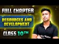 Resources and Development FULL CHAPTER | Class 10th Geography | Chapter 1 | Udaan
