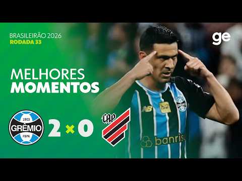 Gols e melhores lances de Grêmio x Athletico Paranaense