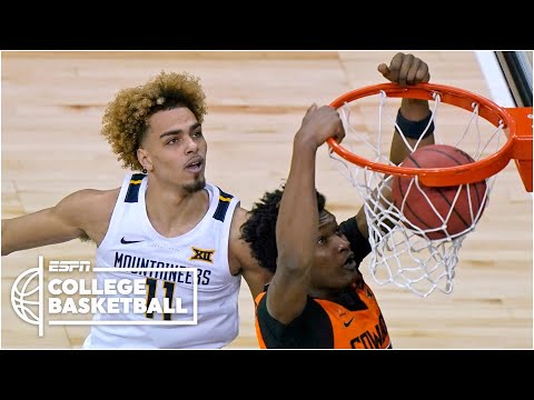 俄克拉荷馬州立大學反超西弗吉尼亞大學，晉級12強賽半決賽 [HIGHLIGHTS] | 大學籃球聯賽 (Oklahoma State rallies past WVU to advance to Big 12 Seminfinals [HIGHLIGHTS] | College Basketball)