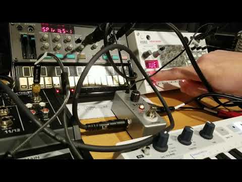 Chernobyl Jam with Korg Volca Sample, and a Korg Volca FM through a Rowin S-Fuzz
