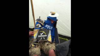 Don&#39;t fall asleep around the Barmy Army