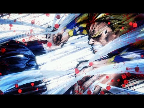 All Might uses his power to finally defeat All FOR ONE
