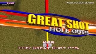 preview picture of video 'Golden Tee Great Shot on Misty Springs!'