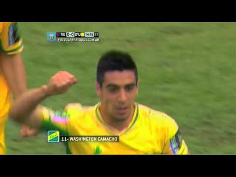 Gol de Camacho.Tigre 0 Defensa 1.Fecha 9. Torneo Primera Divisón 2014.FPT