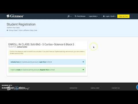 Joining Explorelearning Com And Create Account