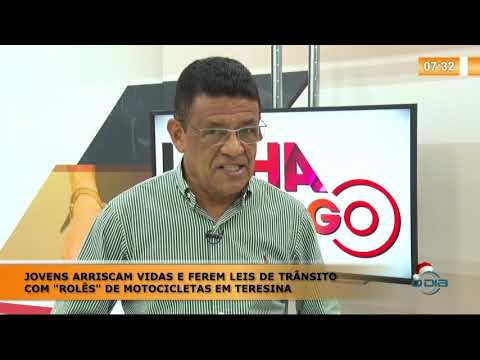 LINHA DE FOGO (27 12) JOVENS ARRISCAM VIDAS E FERE LEIS DE TRANSITO COM "ROLES" DE MOTOS EM TERESINA