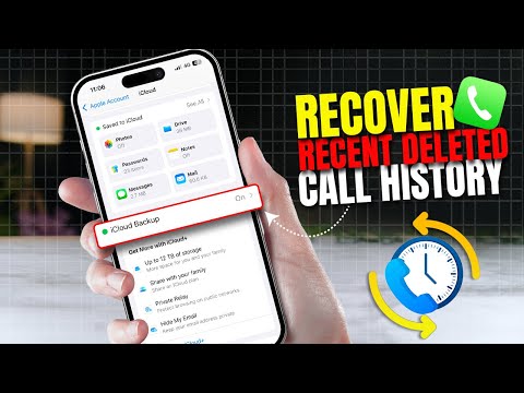 How to Recover Deleted Recent Call History on iPhone | Get Back Deleted Call History on iOS 18