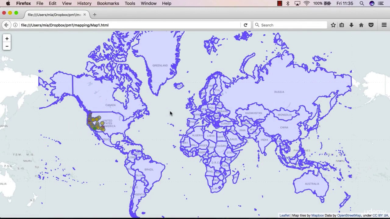 100 Adding a GeoJson Polygon Layer | Application 2 Create Webmaps with Python and Folium