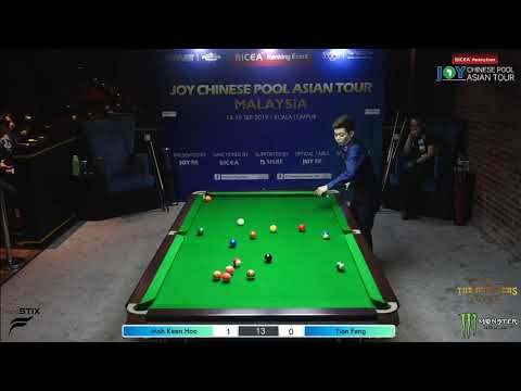 Moh Keen Hoo VS Tian Feng - SF - 2019 Joy Chinese Pool Asian Tour Malaysia
