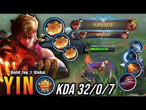 28 Kills!! Next Level Play Yin with Full Attack Speed Build!! - Build Top 1 Global ...YouTube