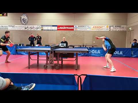 TT RL West 18.09.2022 TGL-TGO - Andreas Gehm vs. Edin Donlagic Satz 3 Beginn