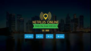 preview picture of video 'Intro Netplus Online Travel Agency'