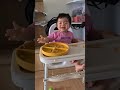 Baby S Eating Pudding For The Third Time Love Funny Cute Baby Cutebaby Funnyshorts Play