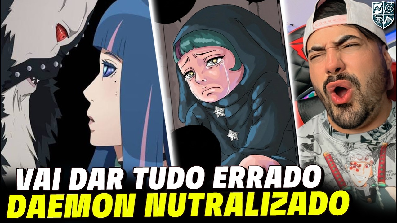 DAEMON NÃO AGUENTOU A PRESSÃO! VAI DAR TUDO ERRADO EM BORUTO TWO BLUE VORTEX - FRED ANIMES