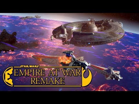 Star Wars Empire at War Remake Mod 3.0 Part 1 - BATTLE OVER COURSCANT