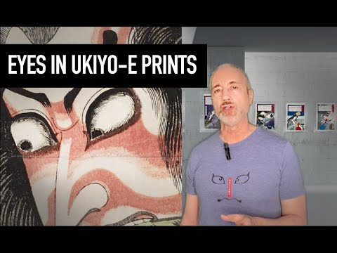Eyes in Ukiyo e Prints - Deep Dive
