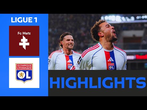 Metz - Olympique Lyonnais | 2-5 | Highlights | Ligue 1 2025-26 | metz lyon