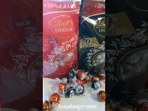 Lindt Lindor Chocolate balls/ Asmr Sweet Very Yummy & Satisfying