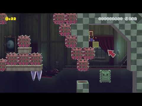 [SMM2] Thwomp's Thorny 3D Throwdown