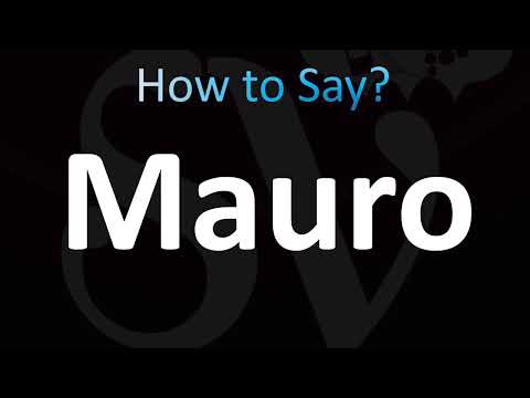 How to Pronounce Mauro (CORRECTLY!)