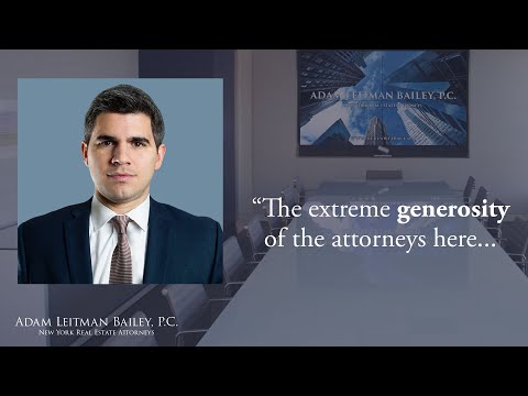 “I think working with attorneys that have such a great understanding of different areas of real estate is very beneficial” testimonial video thumbnail