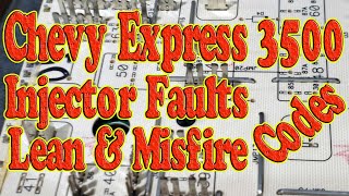 Chevy Van Injector Circuit Faults
