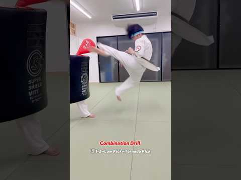 【コンビネーション・ドリル】Karate Combination Drill #大谷道場 #空手 #fullcontactkarate #kyokushin #karate #shorts