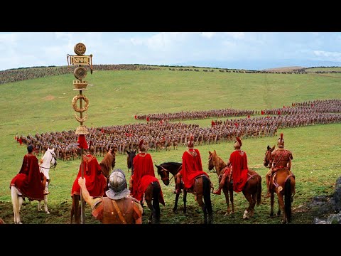 Legendary Battle Between Gladiators And Romans | Spartacus