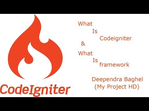 Codeigniter tutorial for beginners step by step in hindi What is codeigniter framework Part 2