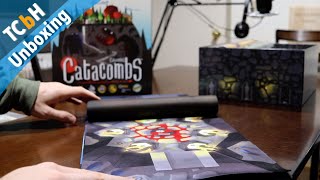 90 Second Unboxing - Catacombs 3rd Edition Big Box Playmat Version