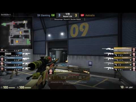 dev1ce (Astralis)(26-14) vs SK / SL i-League StarSeries Season 3 Finals (April 7, 2017) CS GO POV
