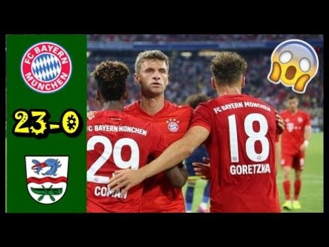 Bayern Munich vs Rottach-Egern 23-0 All Goals & Highlights