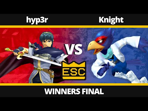 ESC 53 - Winners Final - hyp3r (Marth) Vs. Knight (Falco) - SSBM UK Local Tournament