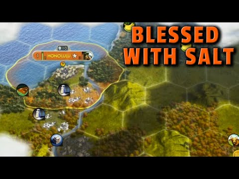 Civilization 5 is the only game where more salt is a good thing - Civ 5 Polynesia Ep.1