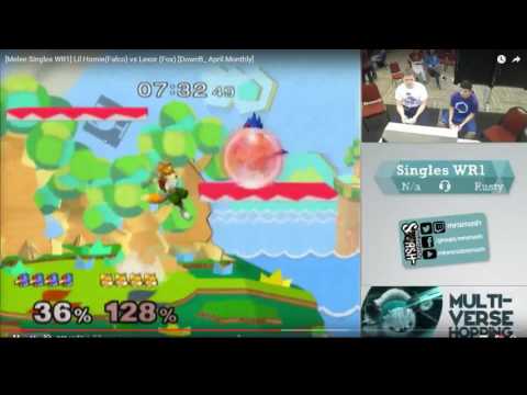 Lexor (Fox) vs Lil'Homie (Falco) analysis